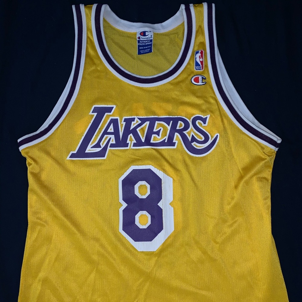 Kobe Bryant Champion jersey, n8 Lakers